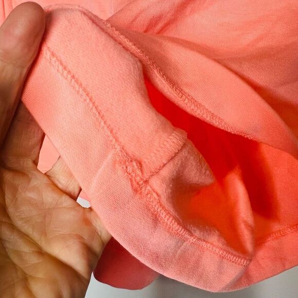 Lou & Grey for LOFT Flourescent Coral Orange Soft Lounge Shorts - Picture 3 of 7